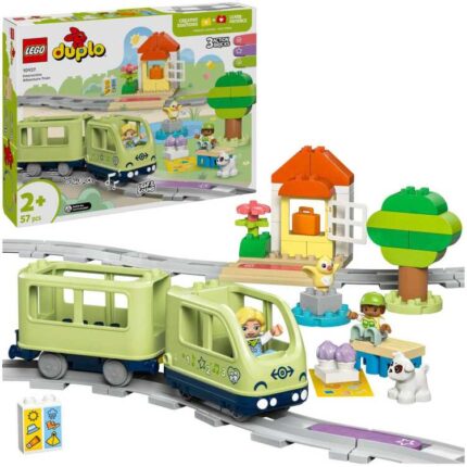 LEGO DUPLO Stad - Interactieve avonturentrein Constructiespeelgoed
