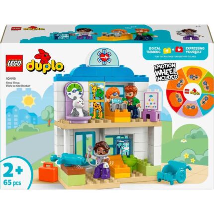 LEGO DUPLO Stad - Voor het eerst naar de dokter Constructiespeelgoed