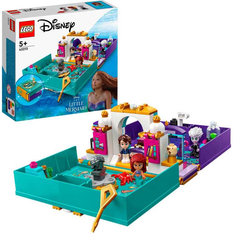 LEGO-Disney-De-Kleine-Zeemeermin-verhalenboek-Constructiespeelgoed