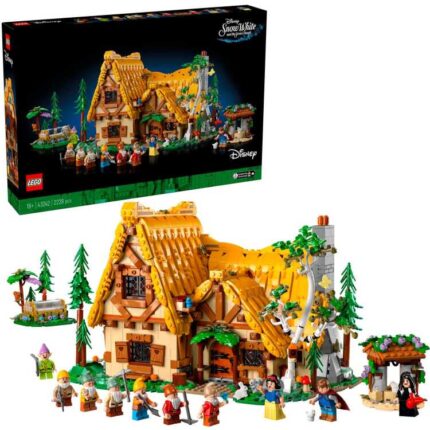 LEGO Disney - Huisje van Sneeuwwitje en de zeven dwergen Constructiespeelgoed