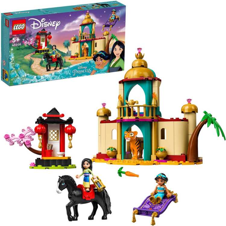 LEGO-Disney-Jasmines-en-Mulans-avontuur-Constructiespeelgoed