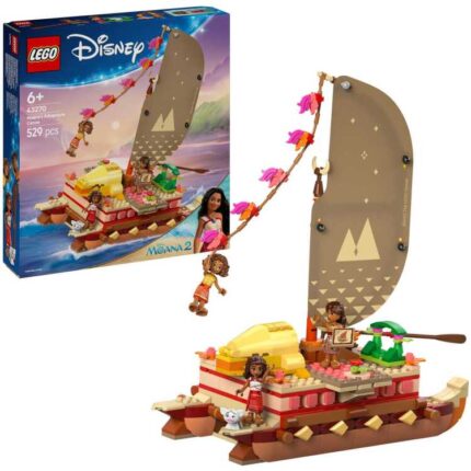 LEGO Disney - Vaiana's avonturenkano Constructiespeelgoed