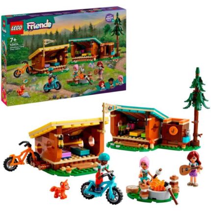 LEGO Friends - Avonturenkamp knusse boshutten Constructiespeelgoed