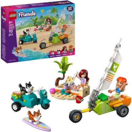 LEGO Friends - Surf- en scooterplezier met de honden Constructiespeelgoed