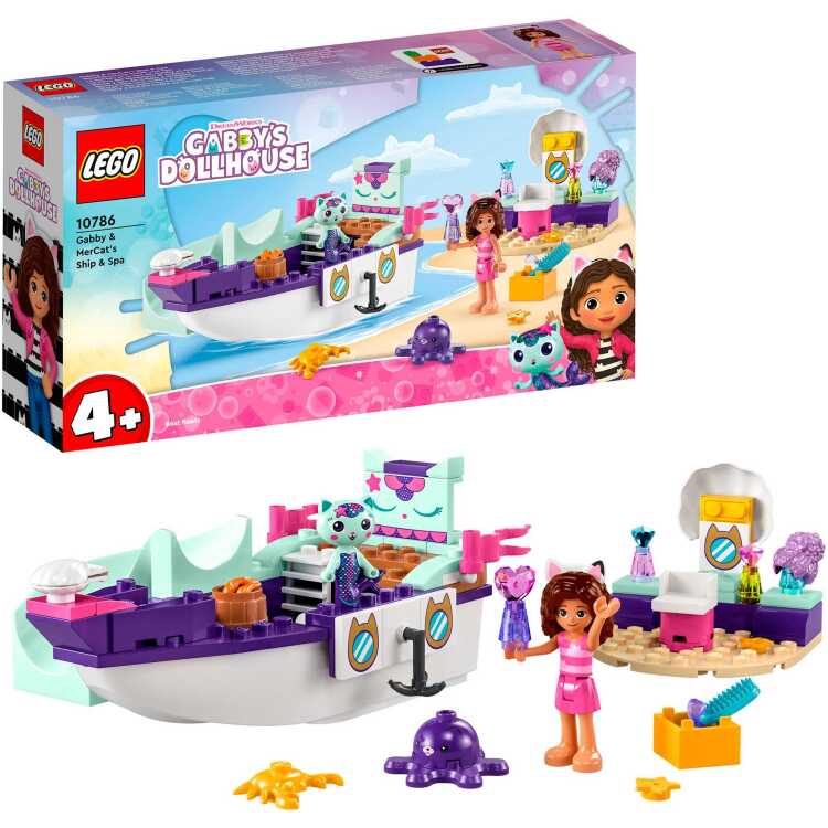 LEGO-Gabbys-poppenhuis-Vertroetelschip-van-Gabby-en-Meerminkat-Constructiespeelgoed