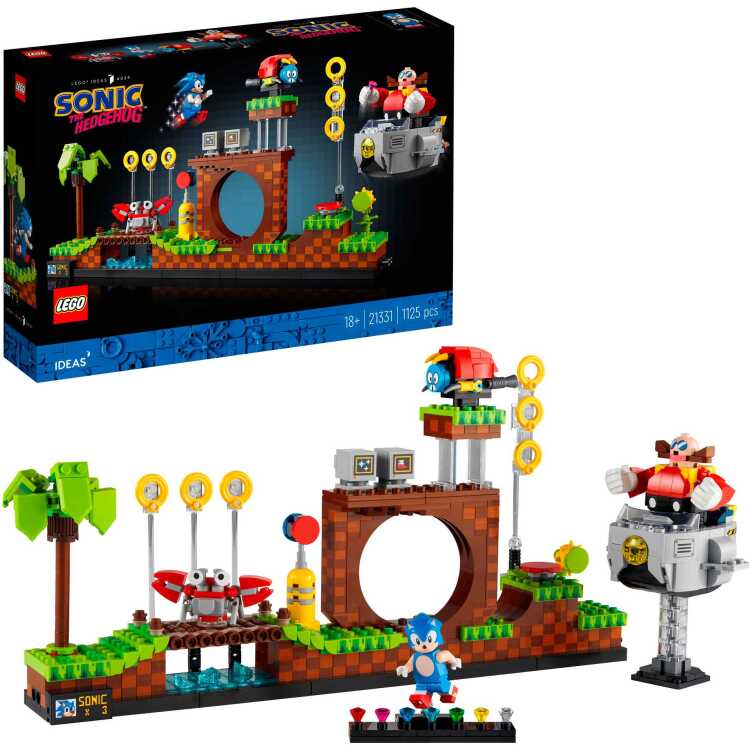 LEGO-Ideas-Sonic-the-Hedgehog-Green-Hill-Zone-Constructiespeelgoed