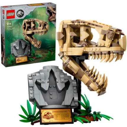 LEGO Jurassic World - Dinosaurusfossielen: T. rex schedel Constructiespeelgoed