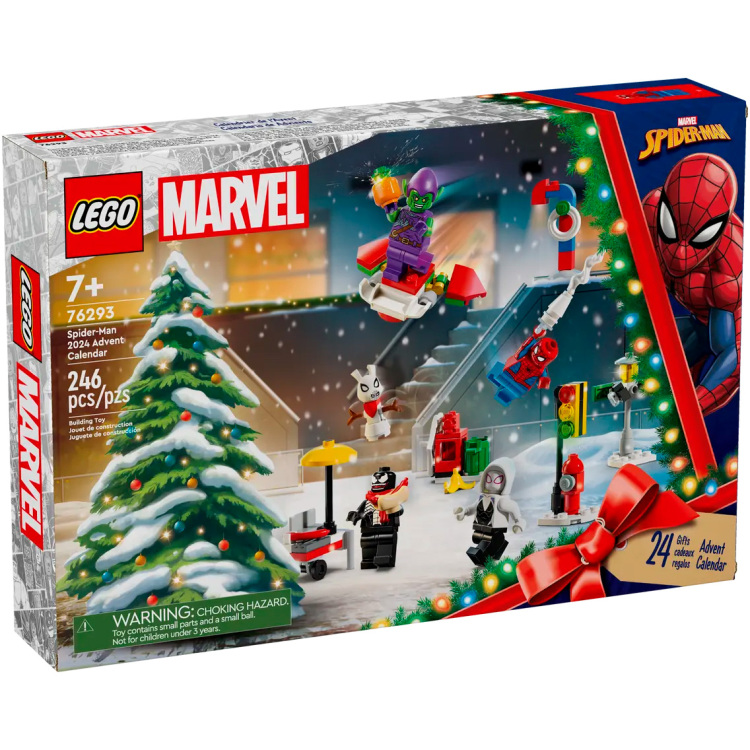 LEGO-Marvel-Spider-Man-adventkalender-2024-Constructiespeelgoed