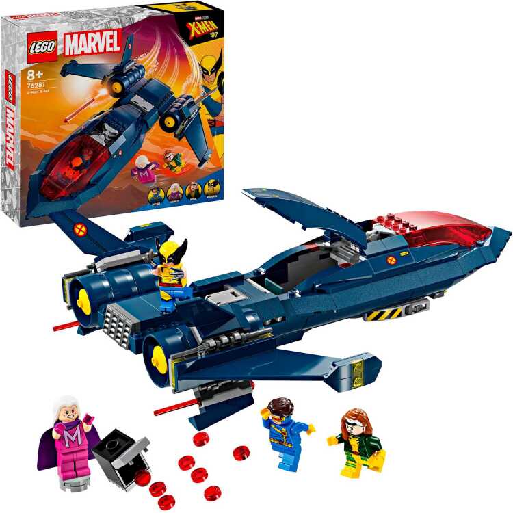LEGO-Marvel-X-Men-X-Jet-Constructiespeelgoed