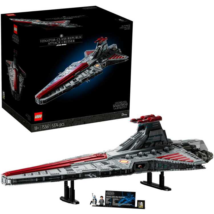 LEGO-Star-Wars-Venator-class-Republic-Attack-Cruiser-Constructiespeelgoed