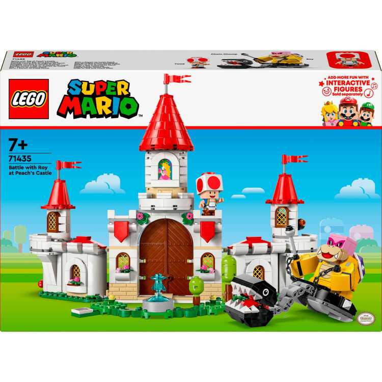 LEGO-Super-Mario-Gevecht-met-Roy-bij-Peach-kasteel-Constructiespeelgoed