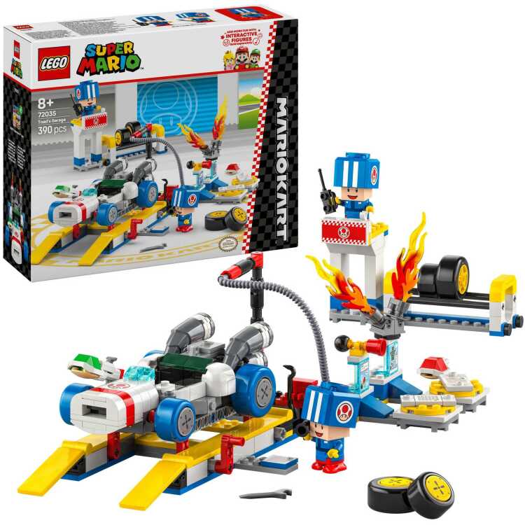LEGO-Super-Mario-Mario-Kart-Toads-garage-Constructiespeelgoed