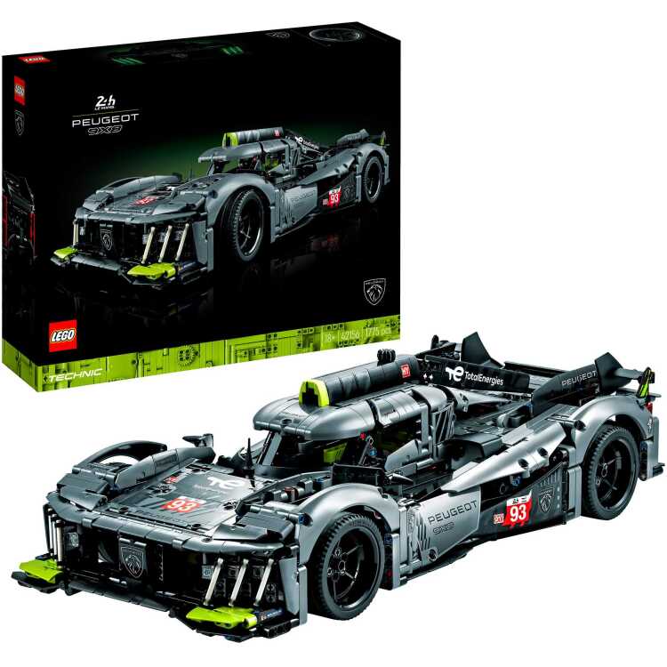 LEGO-Technic-PEUGEOT-9X8-24H-Le-Mans-Hybrid-Hypercar-Constructiespeelgoed