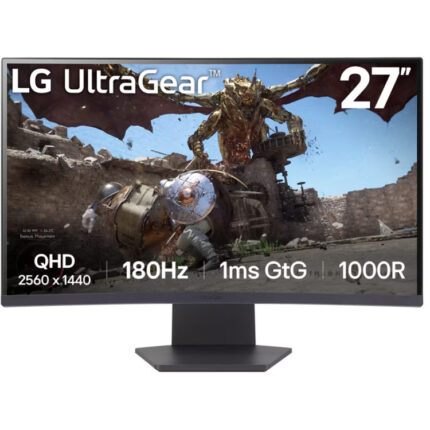 LG UltraGear 27GS60QC-B Curved Gaming monitor 27'' Curved