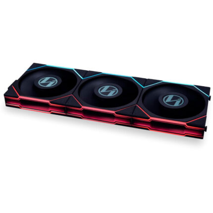 Lian Li UNI FAN TL-LCD120 Black Triple Pack case fan