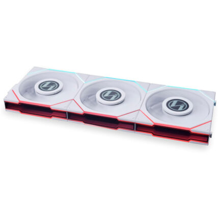 Lian Li UNI FAN TL-LCD120 White Triple Pack case fan