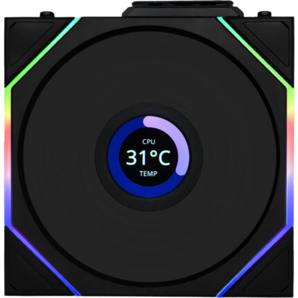 Lian Li UNI FAN TL120 LCD Reverse Blade Wireless Single Pack case fan