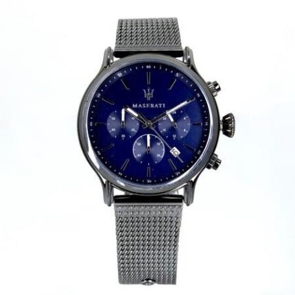 Maserati Heren Epoca R8873618008 Zwart roestvrijstalen quartz dresswatch