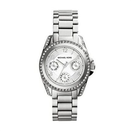 Michael Kors Dames Blair roestvrijstalen glitterhorloge MK5612
