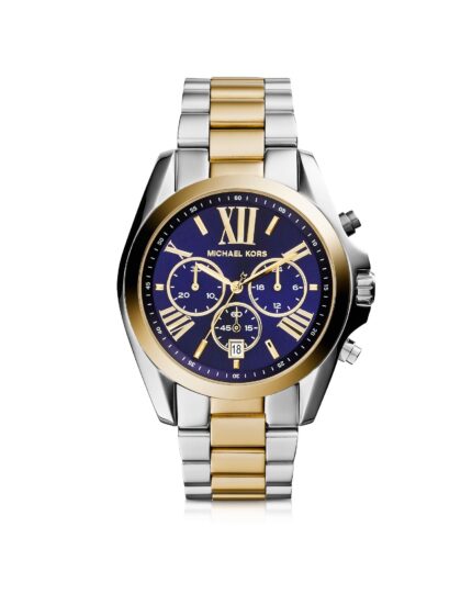 Michael Kors Dames Bradshaw tweekleurig chronograaf horloge MK5976