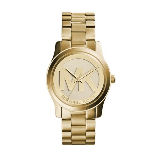 Michael-Kors-Dames-Parker-MK5786-goud-roestvrij-staal-Japans-quartz-modehorloge