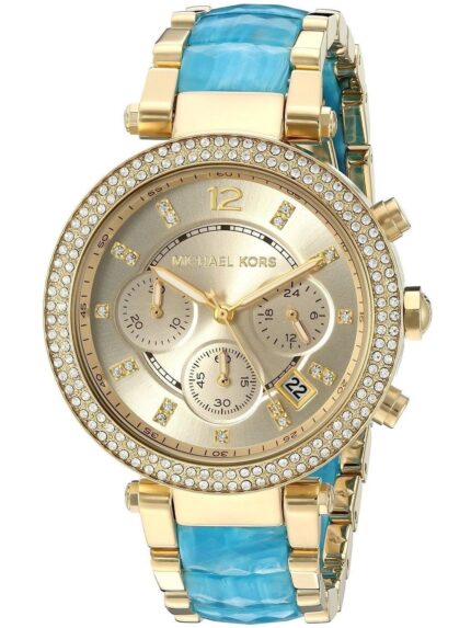 Michael Kors Dames Parker goudkleurig horloge MK6364