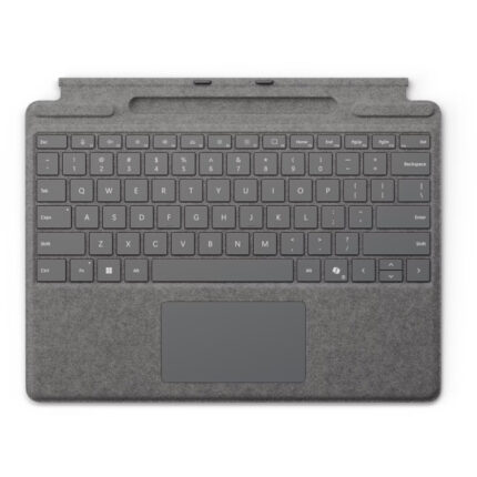 Microsoft Surface Pro Keyboard met pen opslag, Platina toetsenbord