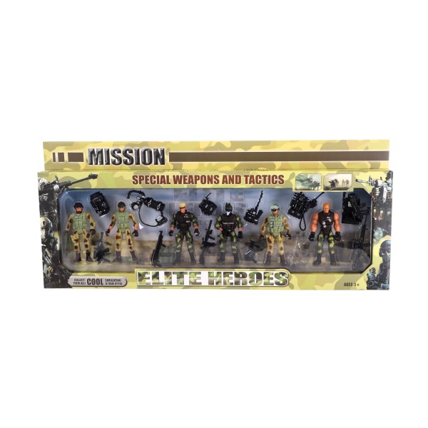 Militairen-Figuren-Set-6-Stuks
