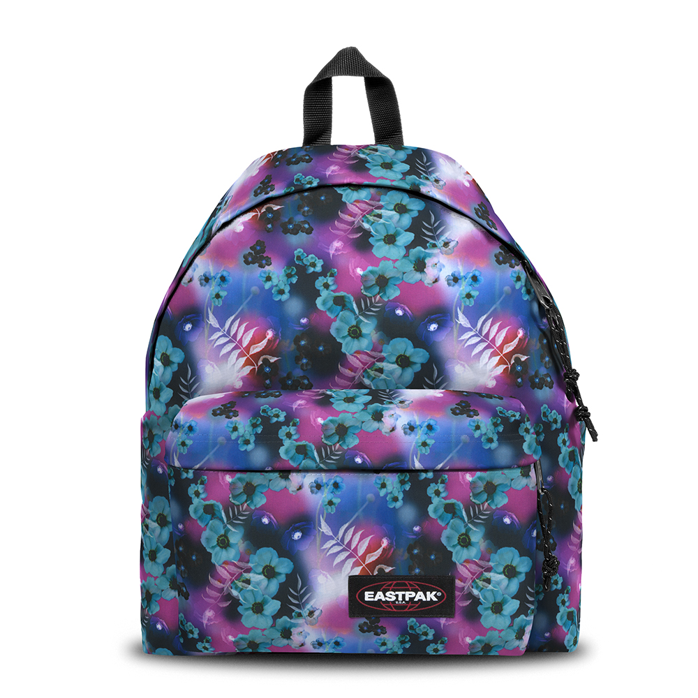 Multikleur-Eastpak-Padded-Pakaposr-Rugzak-Dreamflower-Dark