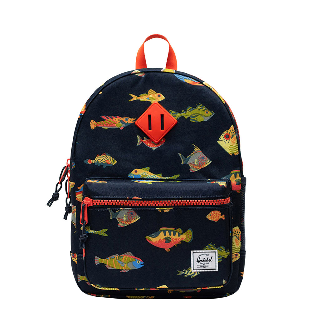 Multikleur-Herschel-Heritage-Kids-Rugzak-Something-Fishy