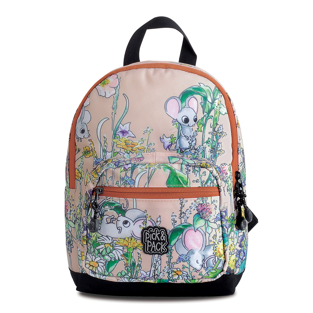 Multikleur-Pick-Pack-Rugzak-S-Mice-Light-Pink