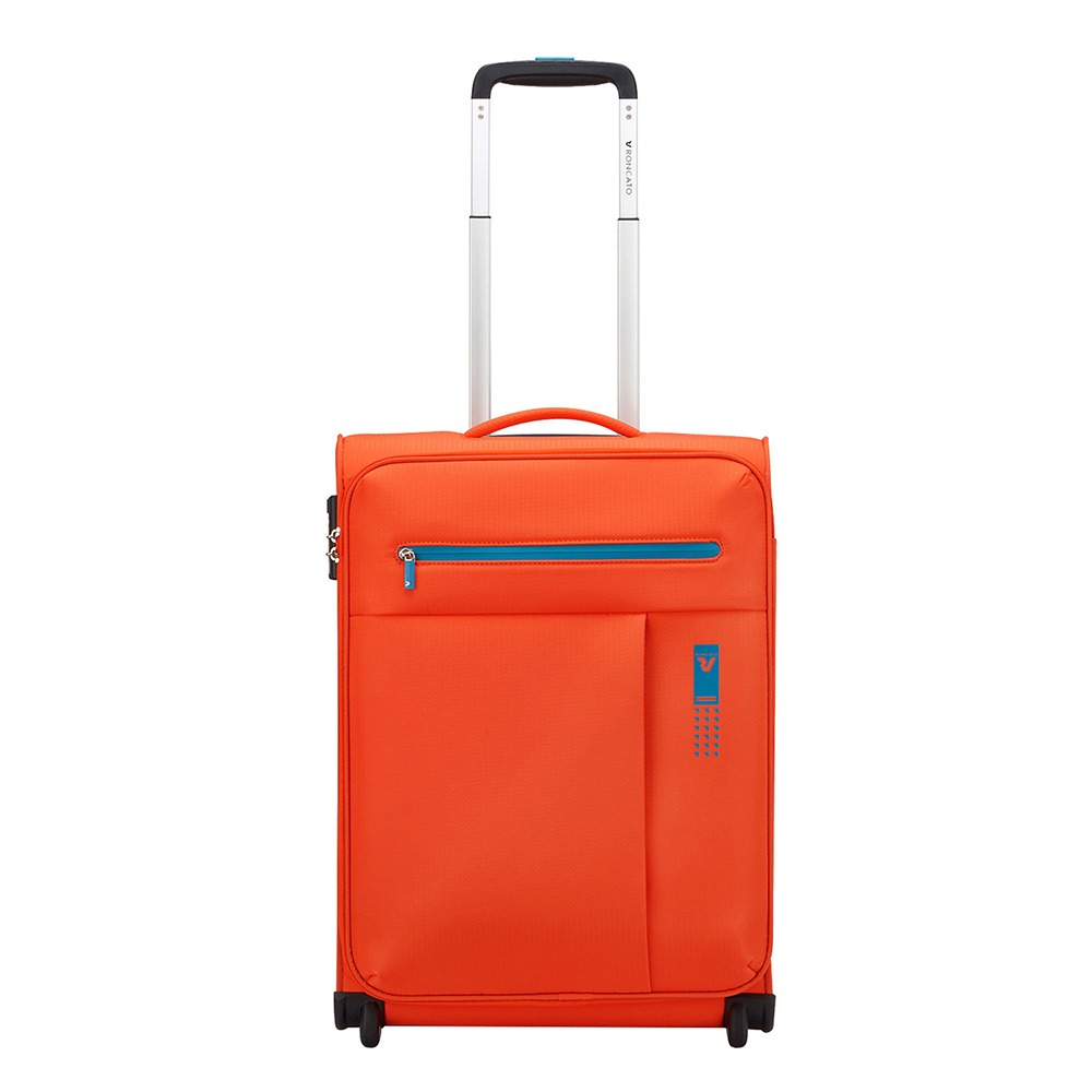 Oranje-Roncato-Lite-Soft-Cabin-Spinner-2-Wheel-55-cm-Bright-Orange