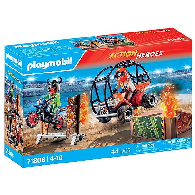PLAYMOBIL-Action-Heroes-Stuntshow-Constructiespeelgoed
