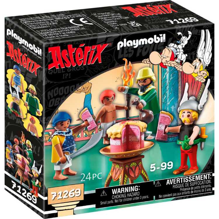 PLAYMOBIL-Asterix-de-vergiftigde-taart-van-Plurkis-Constructiespeelgoed