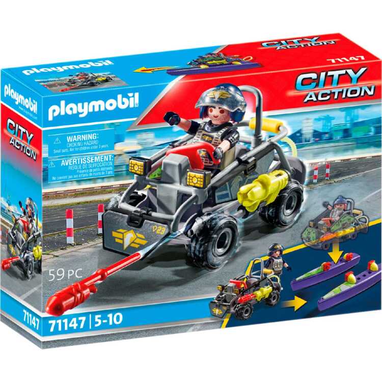 PLAYMOBIL-City-Action-SWAT-multi-terreinwagen-71147-Constructiespeelgoed