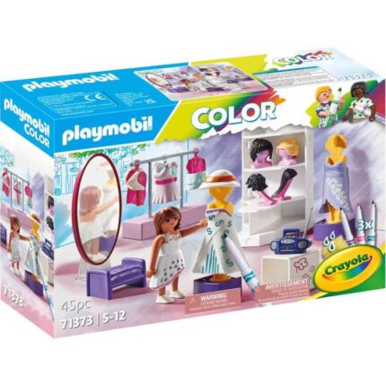 PLAYMOBIL Color - Modeontwerpset Constructiespeelgoed