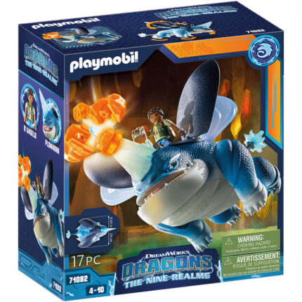 PLAYMOBIL Dragons: The Nine Realms - Plowhorn & D'Angelo Constructiespeelgoed