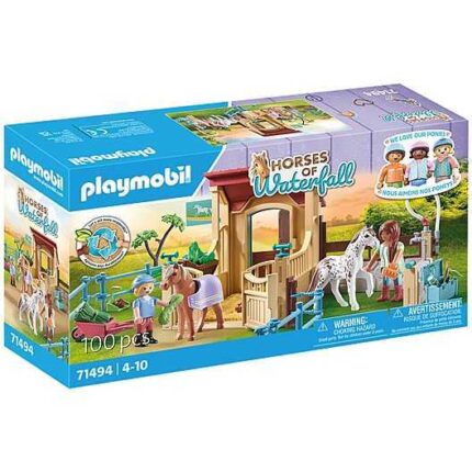 PLAYMOBIL Horses of Waterfall - Manege Constructiespeelgoed