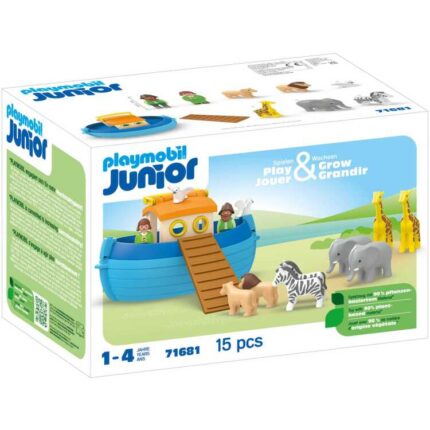 PLAYMOBIL Junior - Meeneem Ark van Noach Constructiespeelgoed