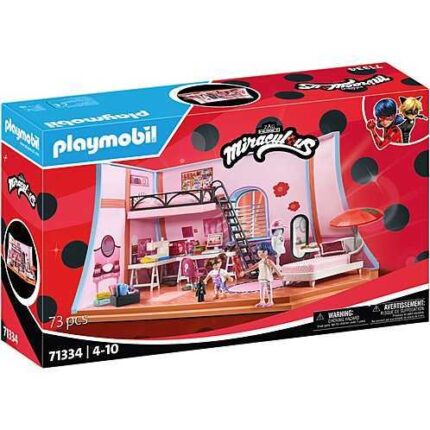 PLAYMOBIL Miraculous - Marinettes loft Constructiespeelgoed
