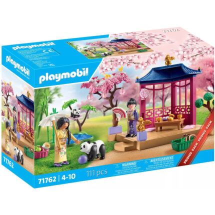 PLAYMOBIL My Life - Aziatische tuin met panda Constructiespeelgoed