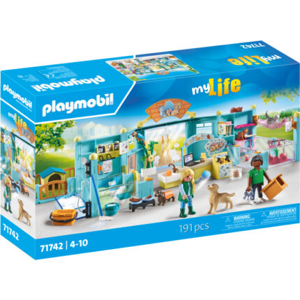 PLAYMOBIL My Life - Dierenhotel Constructiespeelgoed