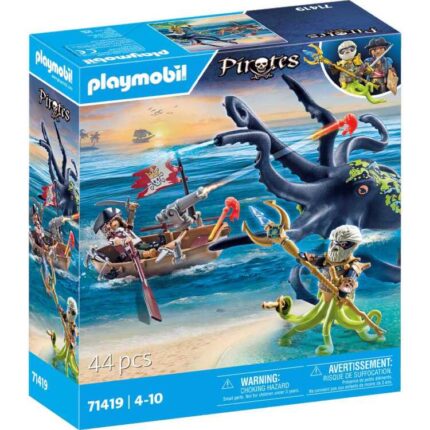 PLAYMOBIL Pirates - Gevecht tegen de reuzenoctopus Constructiespeelgoed