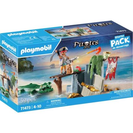 PLAYMOBIL Pirates - Piraat met alligator Constructiespeelgoed