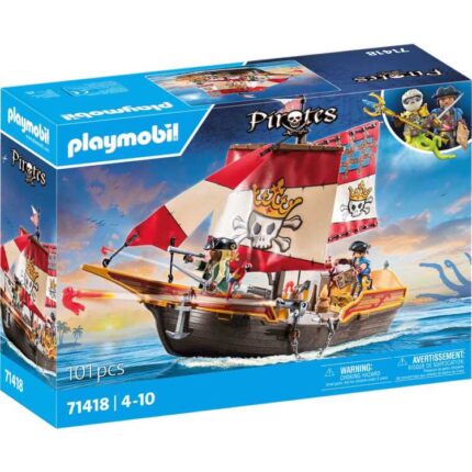 PLAYMOBIL Pirates - Piratenschip Constructiespeelgoed