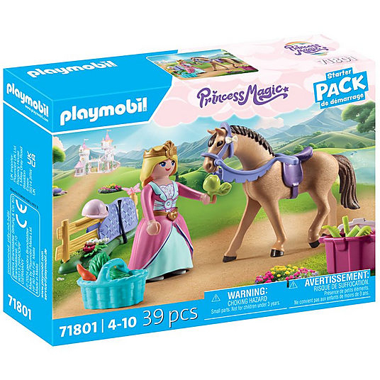 PLAYMOBIL-Princess-Magic-Prinses-met-paard-Constructiespeelgoed