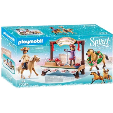 PLAYMOBIL Spirit - Kerstmis Concert Constructiespeelgoed