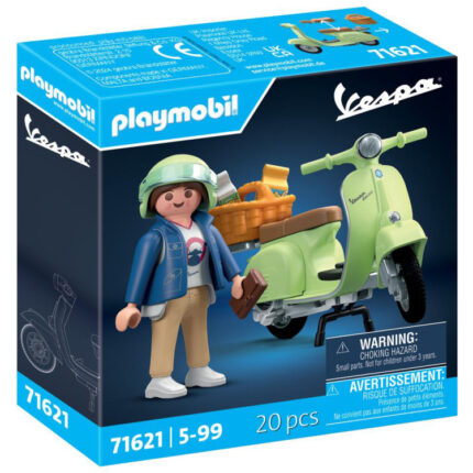 PLAYMOBIL Vespa - 1969 Vespa 150 Sprint Veloce, lichtgroen Constructiespeelgoed