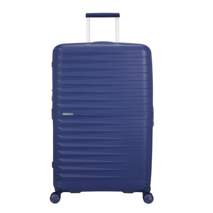 Paars American Tourister Fastforward Spinner 78 cm Expandable Dusk Purple