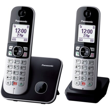 Panasonic KX-TG6852NLB Huistelefoon Zwart